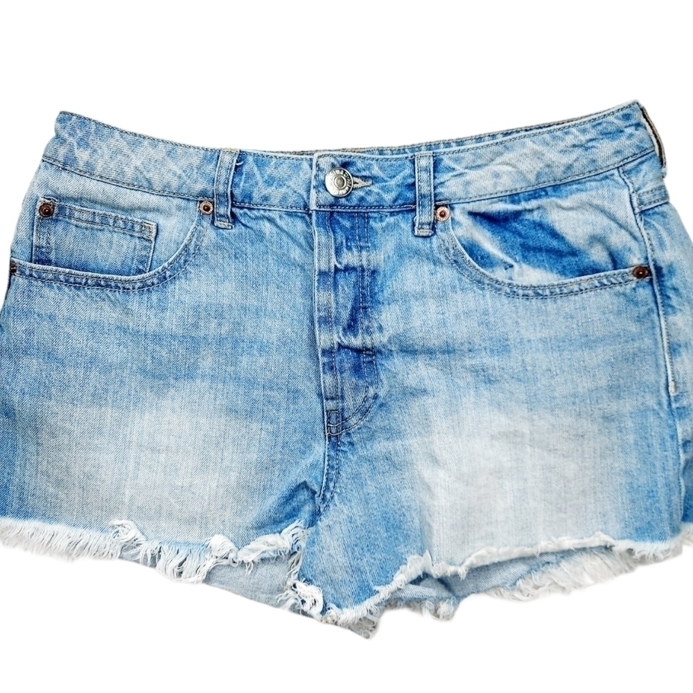Forever 21 High Waist Rise Button Fly Sz 28